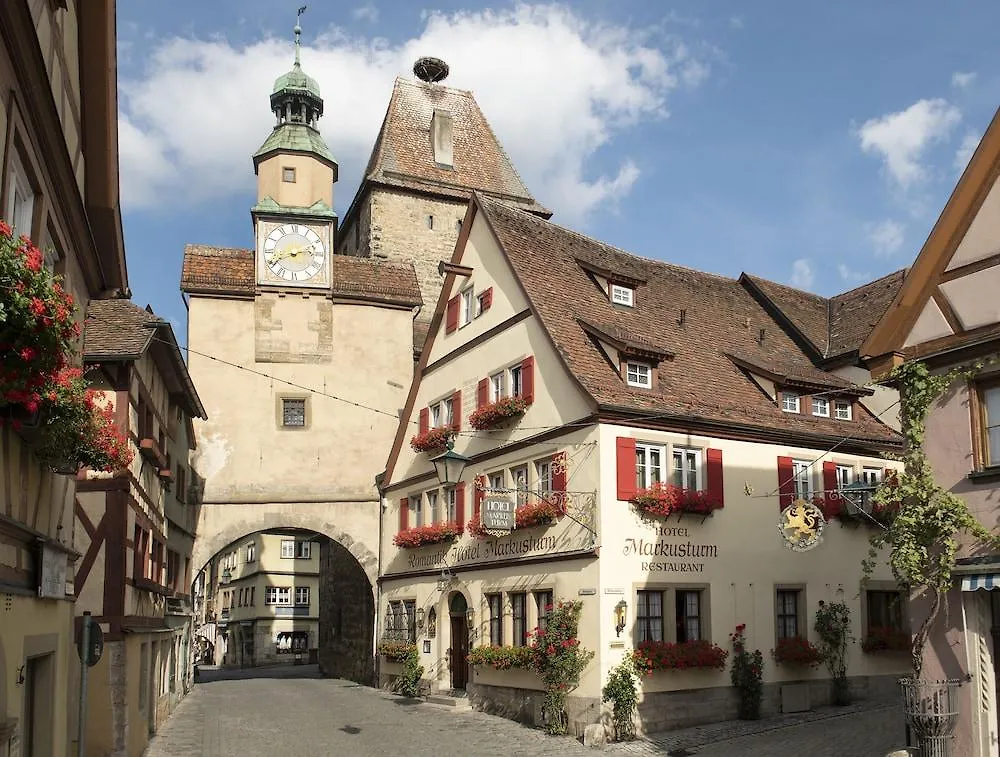 Romantik Hotel Markusturm Rothenburg ob der Tauber 3*,